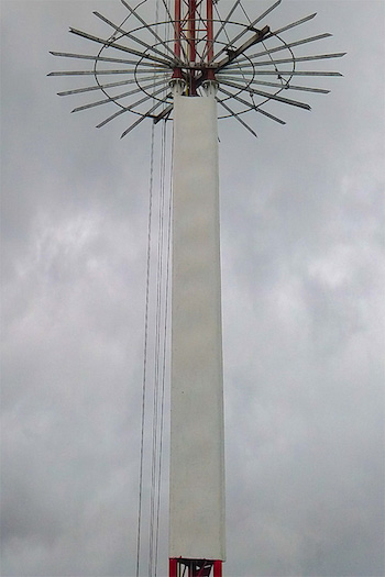 Auxiliary measurement mast components