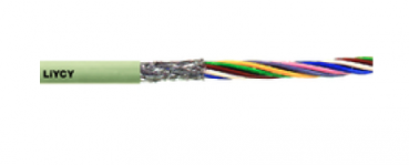 Cable including connector mounting